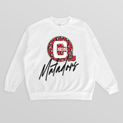 CAL STATE NORTHRIDGE MATADORS WILD BREAKTHROUGH PREMIUM FLEECE CREWNECK PULLOVER