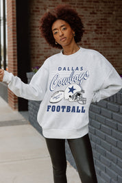DALLAS COWBOYS HOME TURF PREMIUM FLEECE CREWNECK PULLOVER