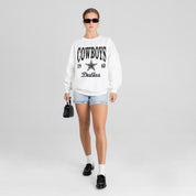 DALLAS COWBOYS PEAK SEASON PREMIUM FLEECE CREWNECK PULLOVER