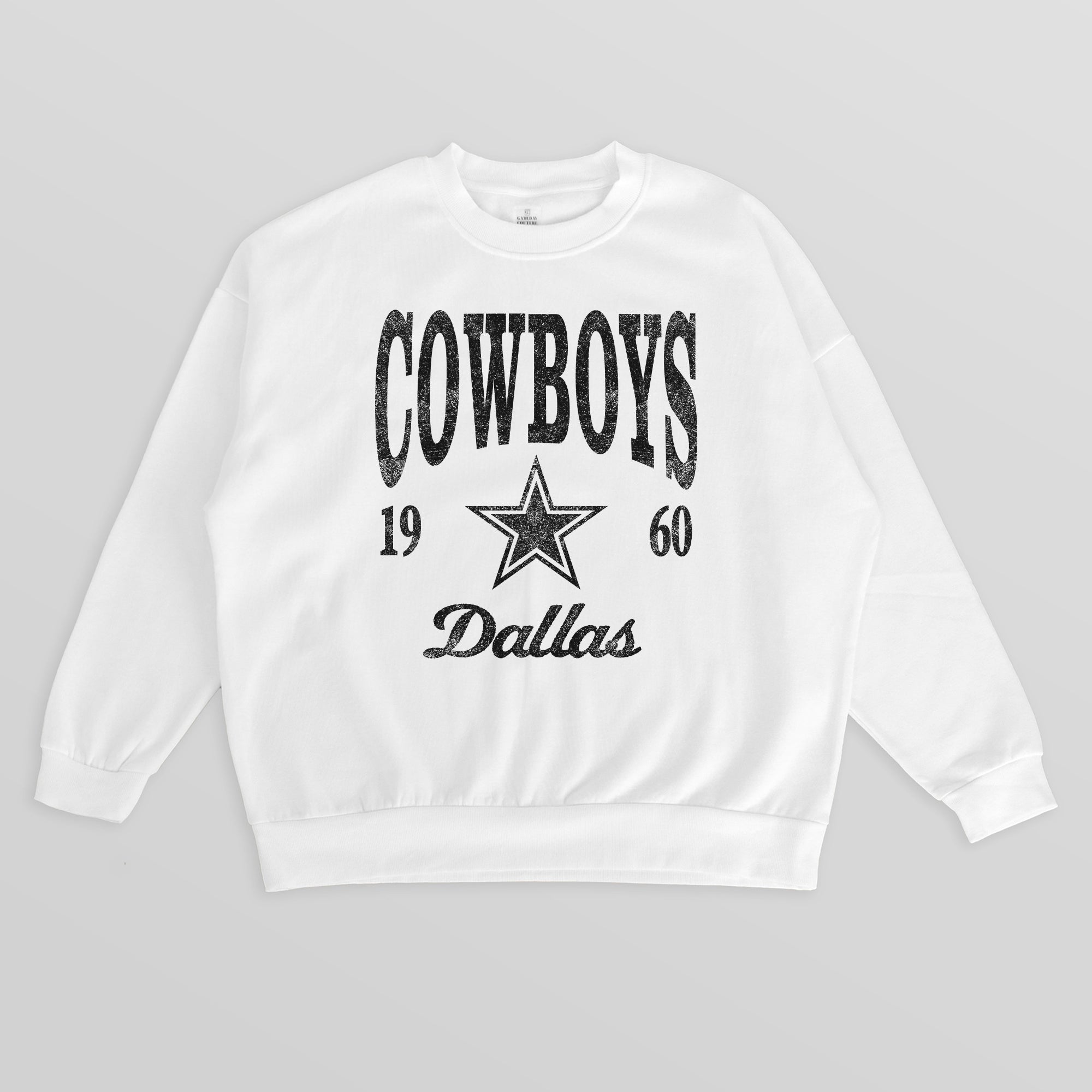 DALLAS COWBOYS PEAK SEASON PREMIUM FLEECE CREWNECK PULLOVER