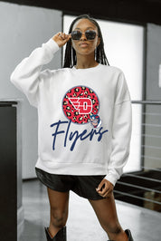DAYTON FLYERS WILD BREAKTHROUGH PREMIUM FLEECE CREWNECK PULLOVER