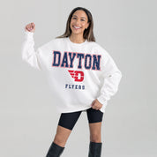 DAYTON FLYERS FREESTYLE PREMIUM FLEECE CREWNECK PULLOVER