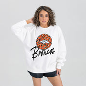 DENVER BRONCOS WILD BREAKTHROUGH PREMIUM FLEECE CREWNECK PULLOVER