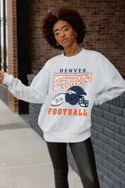DENVER BRONCOS HOME TURF PREMIUM FLEECE CREWNECK PULLOVER