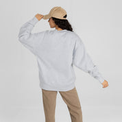 DETROIT LIONS ALL IN REPEAT PREMIUM FLEECE DROP SHOULDER CREWNECK PULLOVER