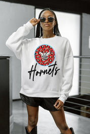 DELAWARE STATE HORNETS WILD BREAKTHROUGH PREMIUM FLEECE CREWNECK PULLOVER