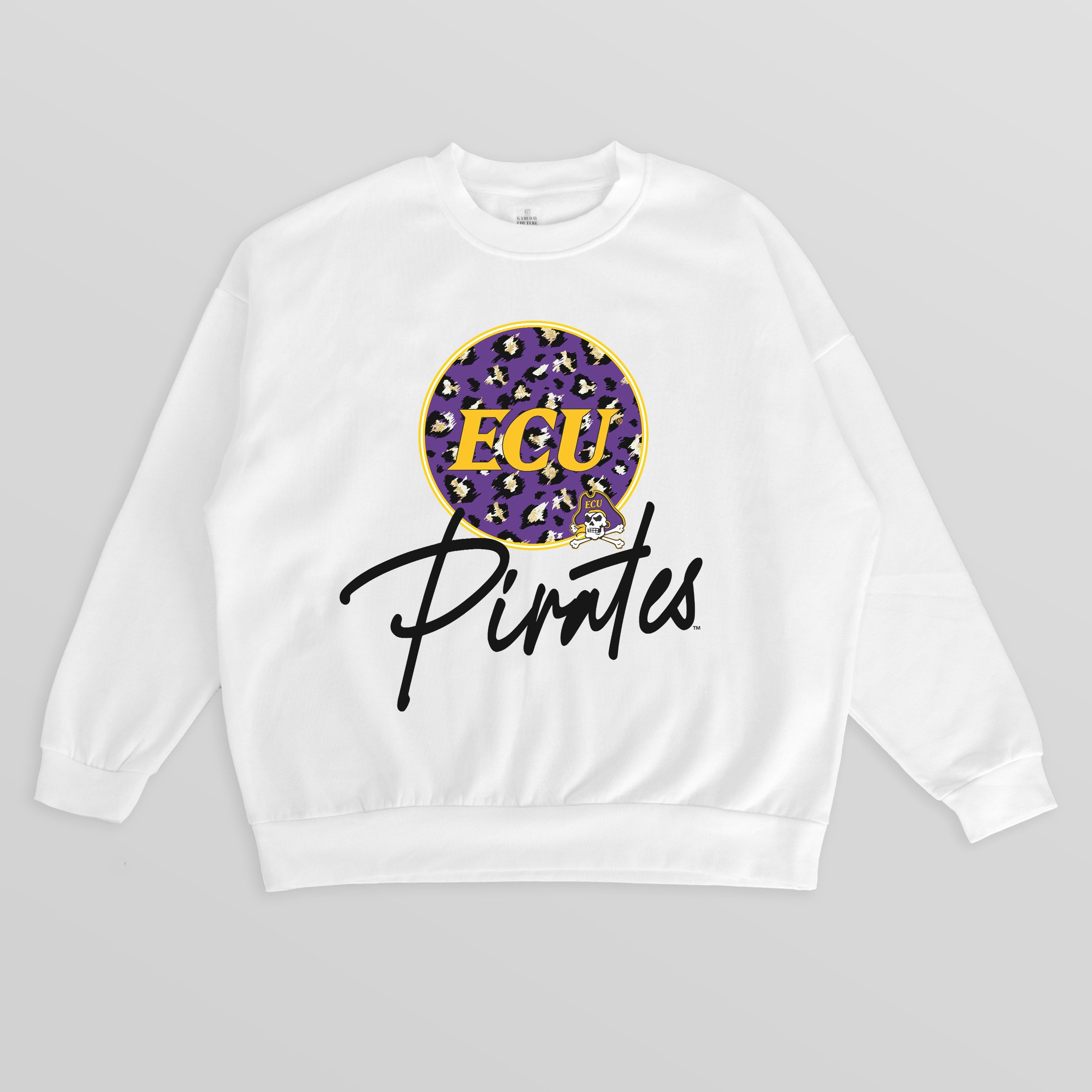 EAST CAROLINA PIRATES WILD BREAKTHROUGH PREMIUM FLEECE CREWNECK PULLOVER