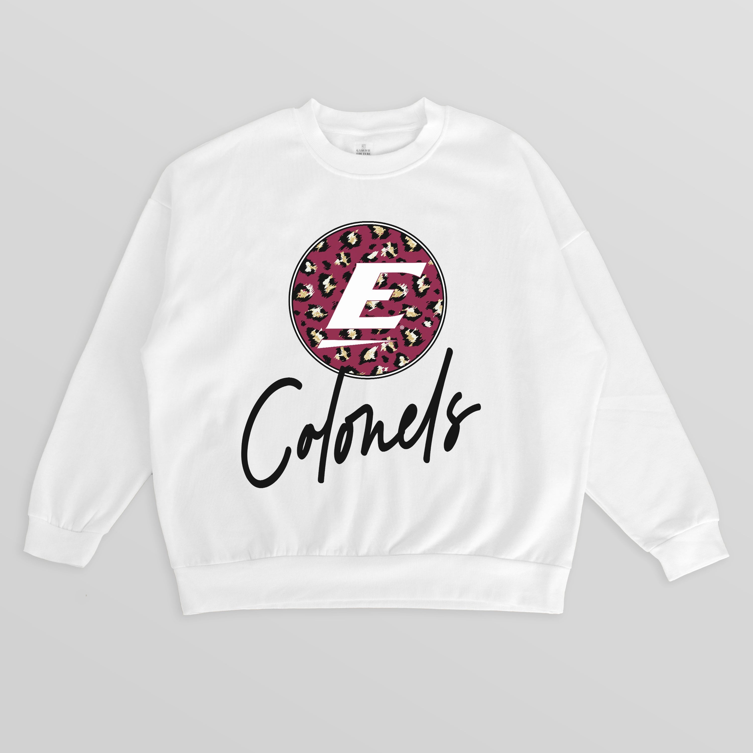 EASTERN KENTUCKY COLONELS WILD BREAKTHROUGH PREMIUM FLEECE CREWNECK PULLOVER