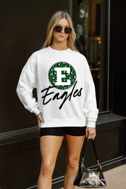 EASTERN MICHIGAN EAGLES WILD BREAKTHROUGH PREMIUM FLEECE CREWNECK PULLOVER