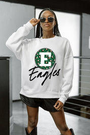 EASTERN MICHIGAN EAGLES WILD BREAKTHROUGH PREMIUM FLEECE CREWNECK PULLOVER