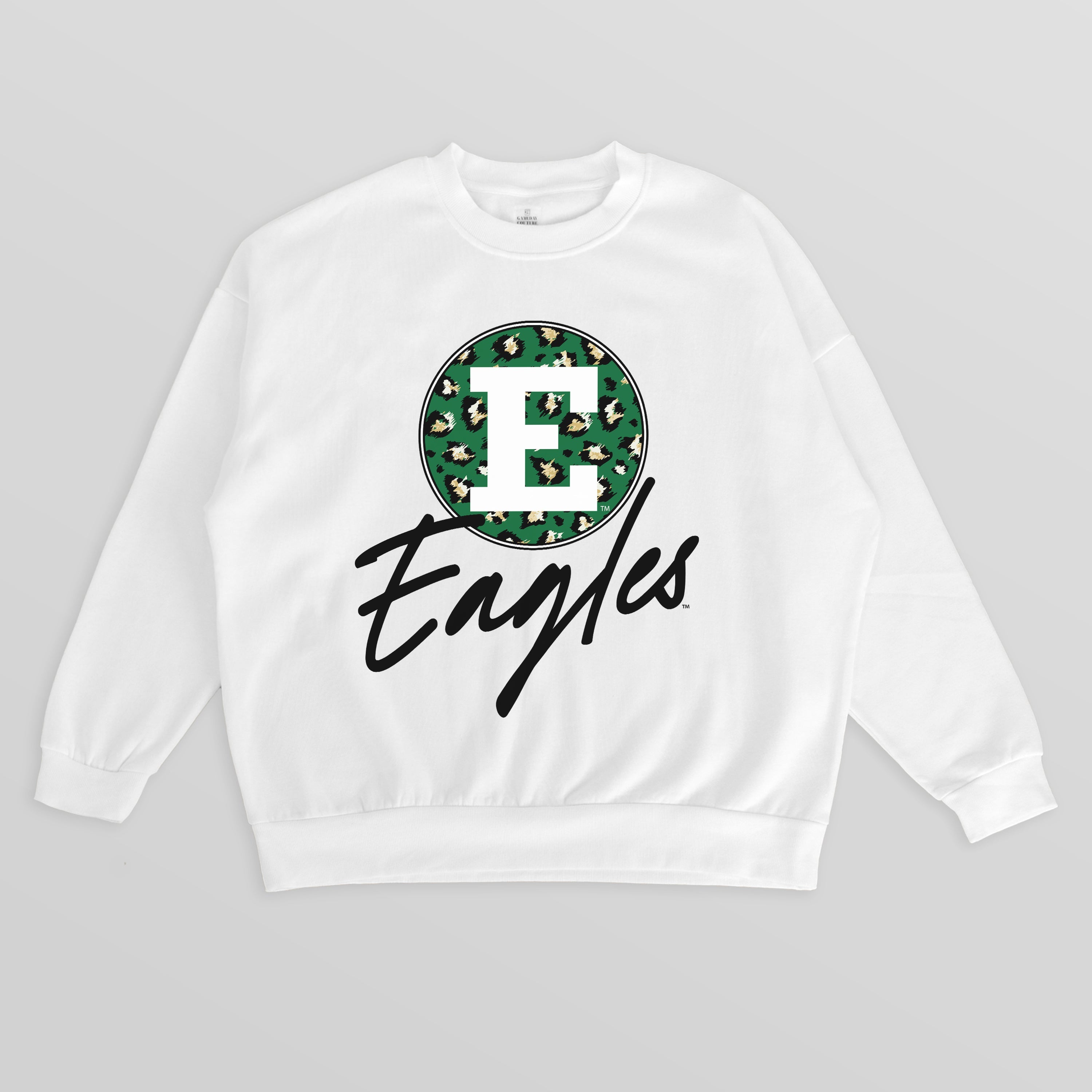 EASTERN MICHIGAN EAGLES WILD BREAKTHROUGH PREMIUM FLEECE CREWNECK PULLOVER