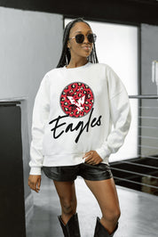 EASTERN WASHINGTON UNIVERSITY EAGLES WILD BREAKTHROUGH PREMIUM FLEECE CREWNECK PULLOVER