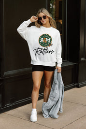 FLORIDA A&M RATTLERS WILD BREAKTHROUGH PREMIUM FLEECE CREWNECK PULLOVER