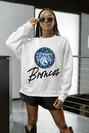 FAYETTEVILLE STATE BRONCOS WILD BREAKTHROUGH PREMIUM FLEECE CREWNECK PULLOVER