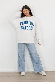 FLORIDA GATORS ALL-STAR STYLE PREMIUM FLEECE DROP SHOULDER CREWNECK PULLOVER BY MADI PREWETT TROUTT