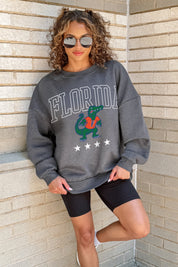 FLORIDA GATORS RISING STAR PREMIUM FLEECE CREWNECK PULLOVER