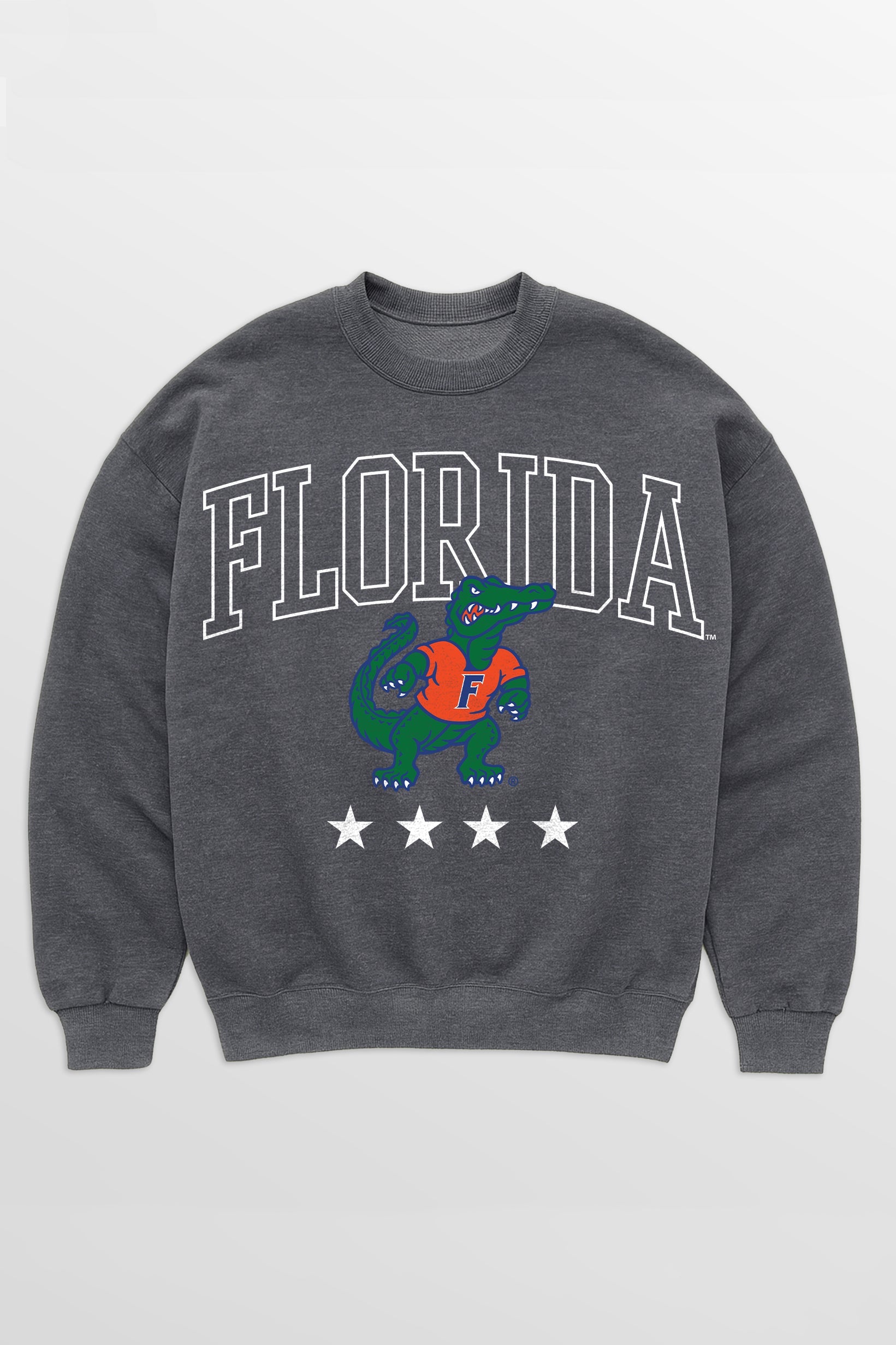 FLORIDA GATORS RISING STAR PREMIUM FLEECE CREWNECK PULLOVER