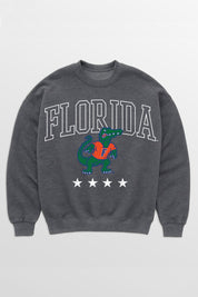 FLORIDA GATORS RISING STAR PREMIUM FLEECE CREWNECK PULLOVER