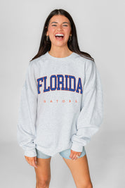 FLORIDA GATORS NEXT MOVE PREMIUM FLEECE UNISEX CREWNECK PULLOVER