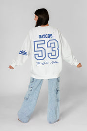 FLORIDA GATORS DAY ONE PREMIUM FLEECE UNISEX CREWNECK PULLOVER