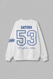 FLORIDA GATORS DAY ONE PREMIUM FLEECE UNISEX CREWNECK PULLOVER