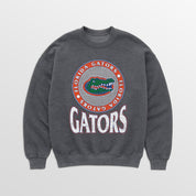 FLORIDA GATORS SATURDAY SEAL PREMIUM FLEECE DROP SHOULDER CREWNECK PULLOVER