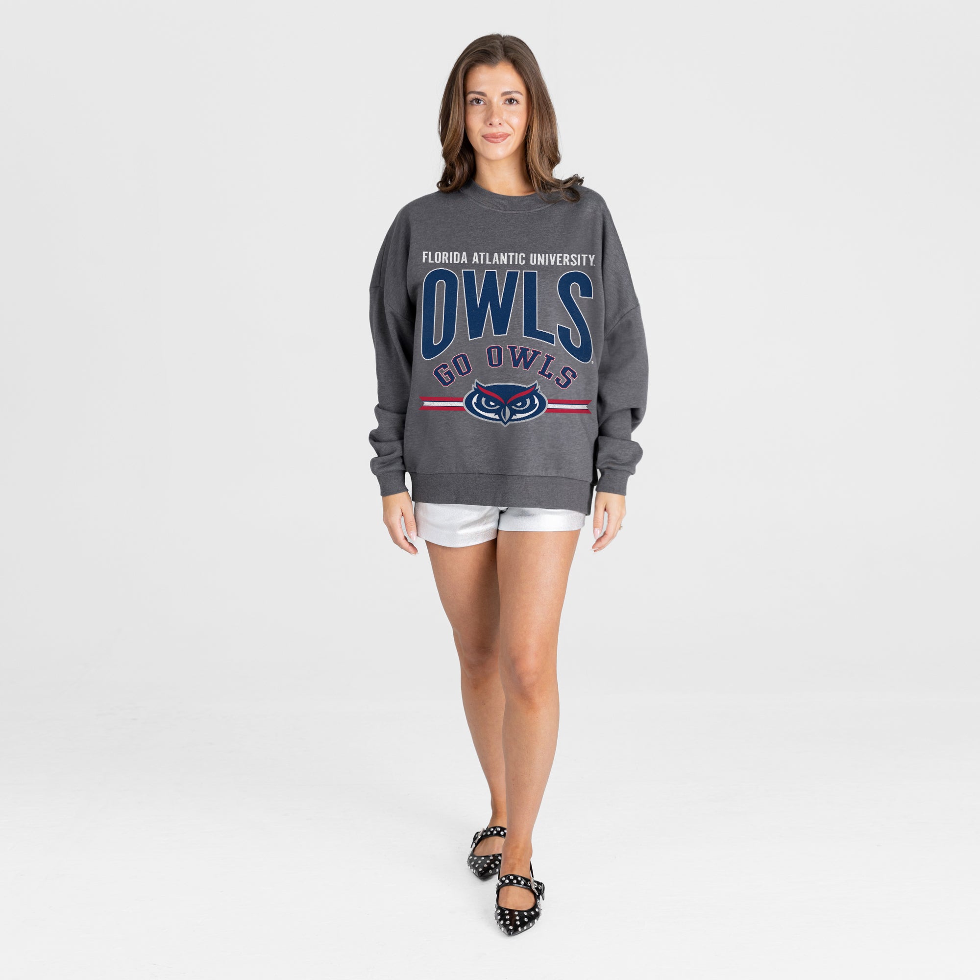 FLORIDA ATLANTIC OWLS KICKOFF CLASSIC PREMIUM FLEECE PULLOVER