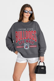 FRESNO STATE BULLDOGS KICKOFF CLASSIC PREMIUM FLEECE PULLOVER