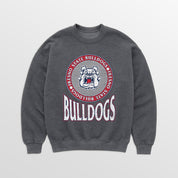 FRESNO STATE BULLDOGS SATURDAY SEAL PREMIUM FLEECE DROP SHOULDER CREWNECK PULLOVER