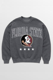 FLORIDA STATE SEMINOLES RISING STAR PREMIUM FLEECE CREWNECK PULLOVER