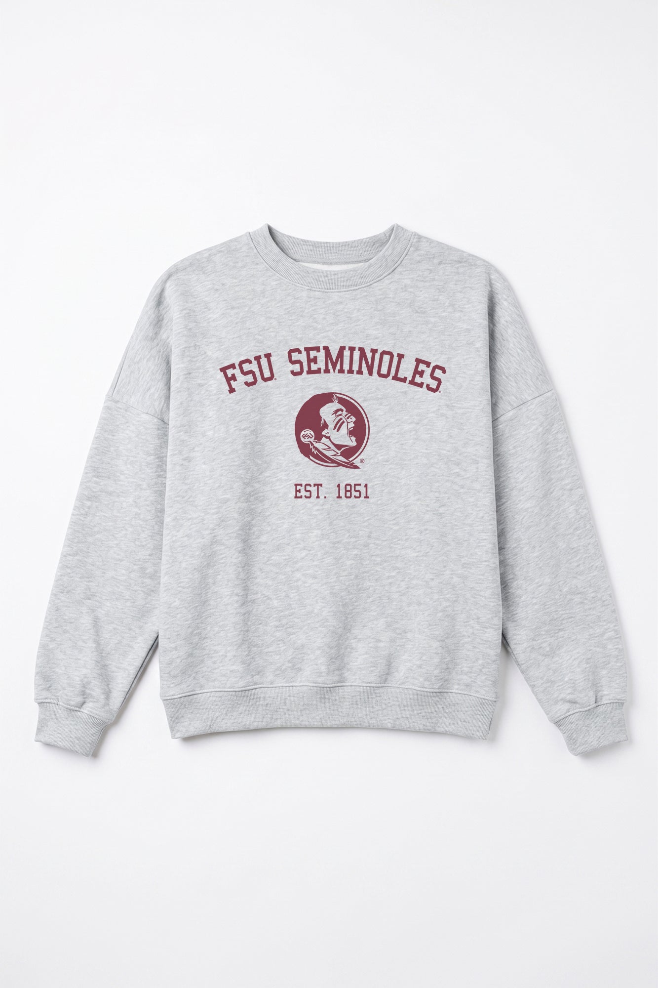 FLORIDA STATE SEMINOLES CAMPUS ENERGY PREMIUM FLEECE CREWNECK PULLOVER
