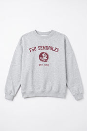 FLORIDA STATE SEMINOLES CAMPUS ENERGY PREMIUM FLEECE CREWNECK PULLOVER