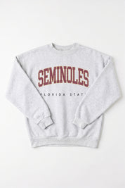 FLORIDA STATE SEMINOLES NEXT MOVE PREMIUM FLEECE UNISEX CREWNECK PULLOVER