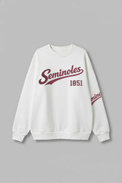 FLORIDA STATE SEMINOLES DAY ONE PREMIUM FLEECE UNISEX CREWNECK PULLOVER