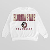 FLORIDA STATE SEMINOLES Freestyle Fleece Drop-Shoulder Pullover