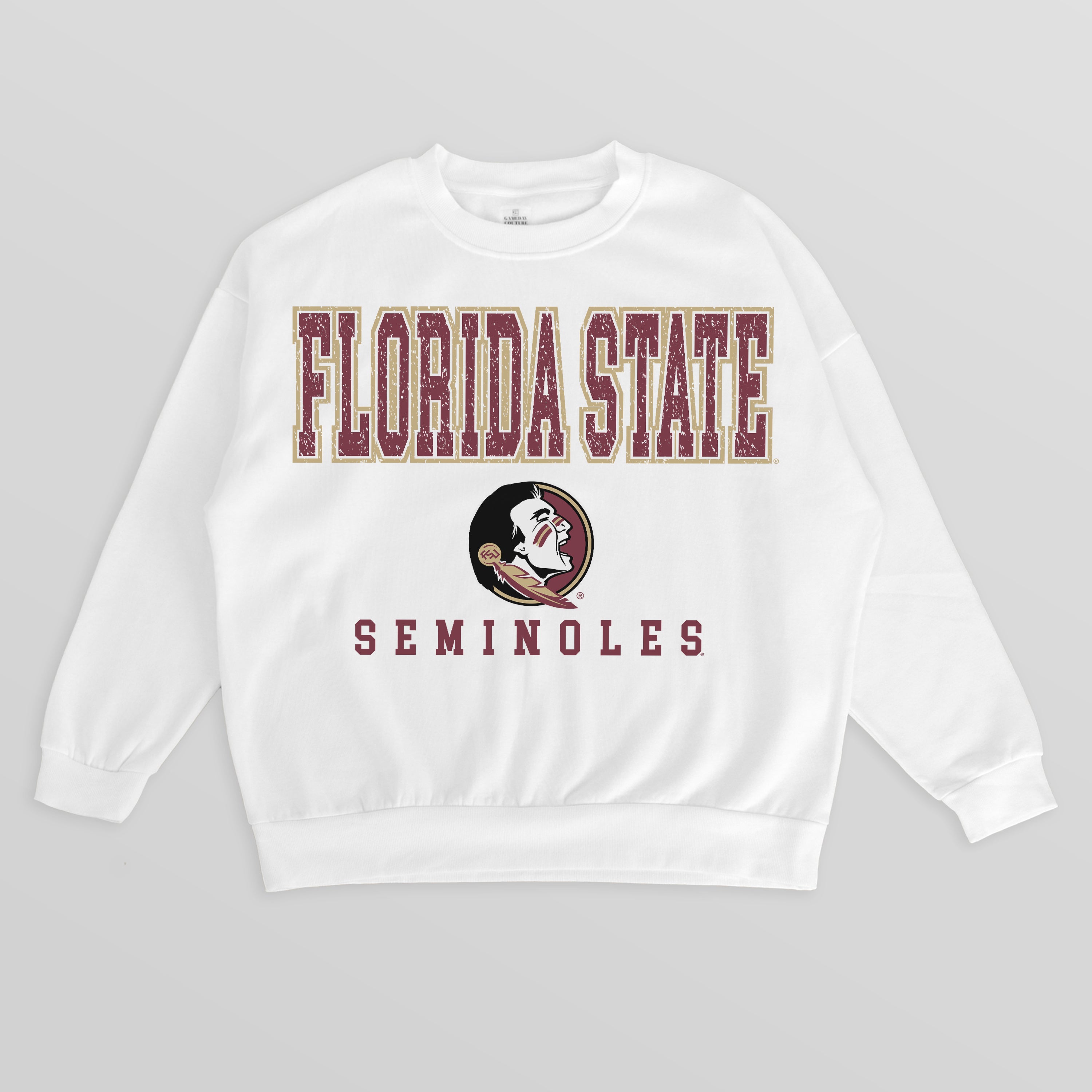 FLORIDA STATE SEMINOLES Freestyle Fleece Drop-Shoulder Pullover