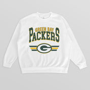 GREEN BAY PACKERS SWIFT STRIKE PREMIUM FLEECE CREWNECK PULLOVER