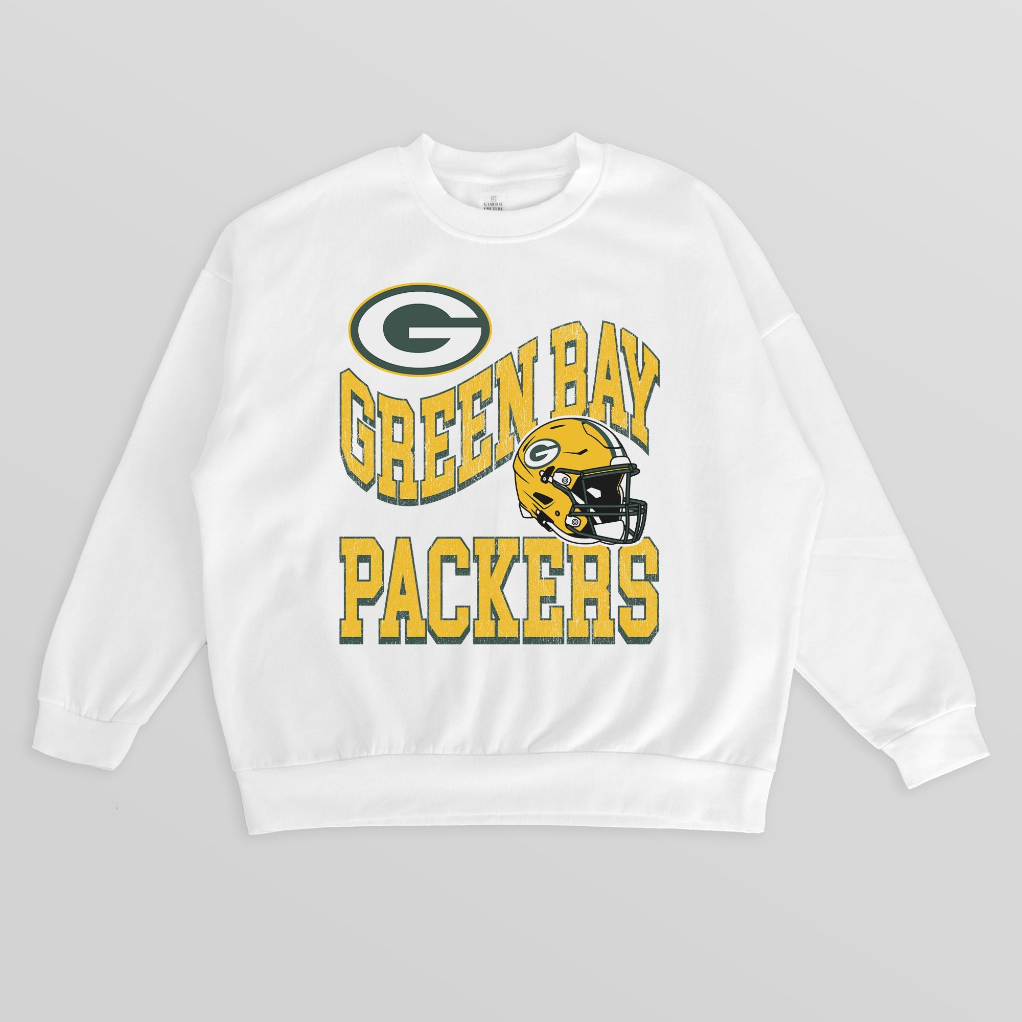 GREEN BAY PACKERS HARD EARNED PREMIUM FLEECE CREWNECK PULLOVER