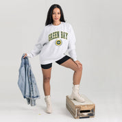GREEN BAY PACKERS TRADITION REFINED PREMIUM FLEECE CREWNECK PULLOVER