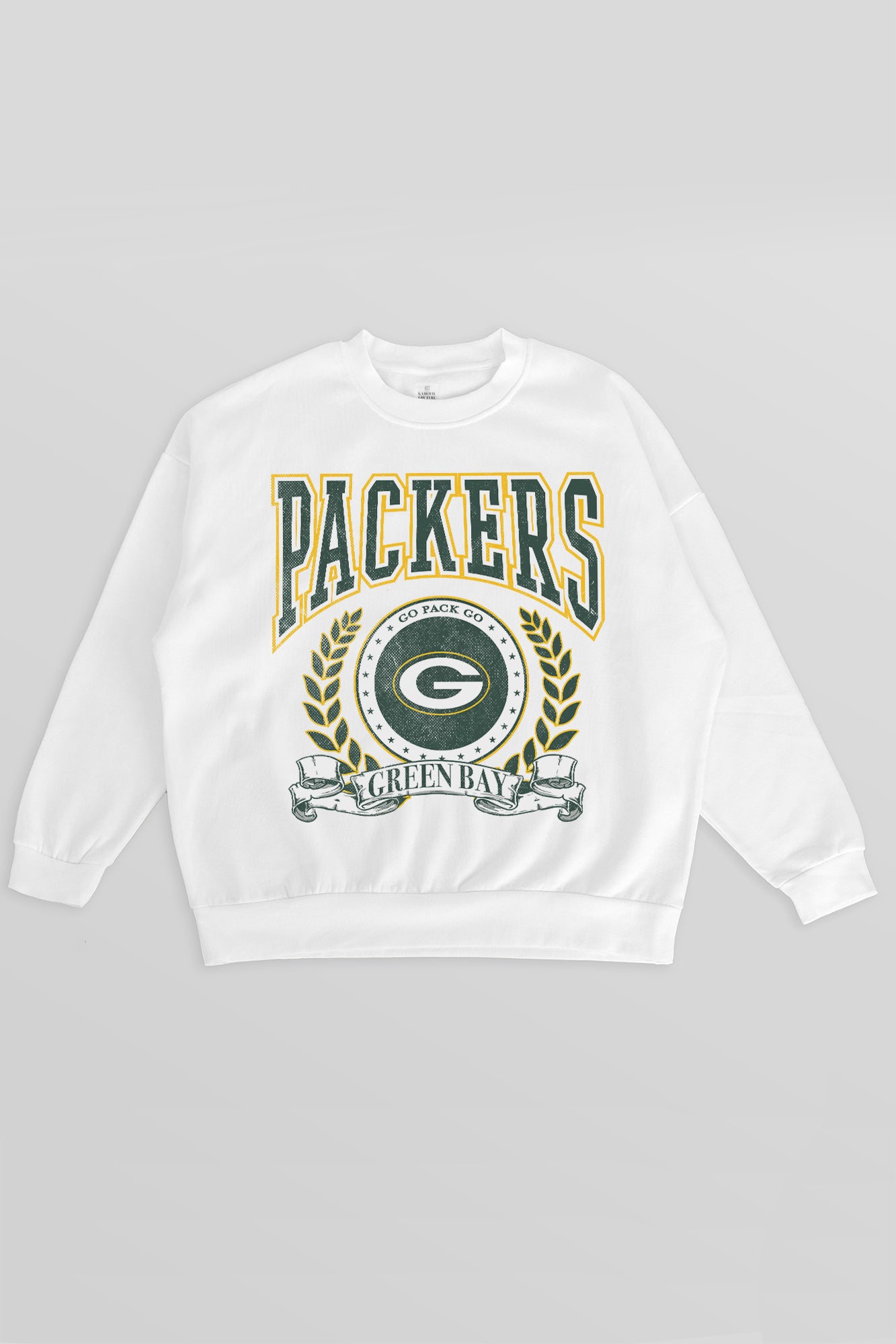 GREEN BAY PACKERS STAY COOL PREMIUM FLEECE CREWNECK PULLOVER