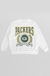 GREEN BAY PACKERS STAY COOL PREMIUM FLEECE CREWNECK PULLOVER