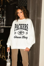 GREEN BAY PACKERS PEAK SEASON PREMIUM FLEECE CREWNECK PULLOVER