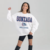 GONZAGA BULLDOGS FREESTYLE PREMIUM FLEECE CREWNECK PULLOVER