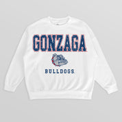 GONZAGA BULLDOGS FREESTYLE PREMIUM FLEECE CREWNECK PULLOVER