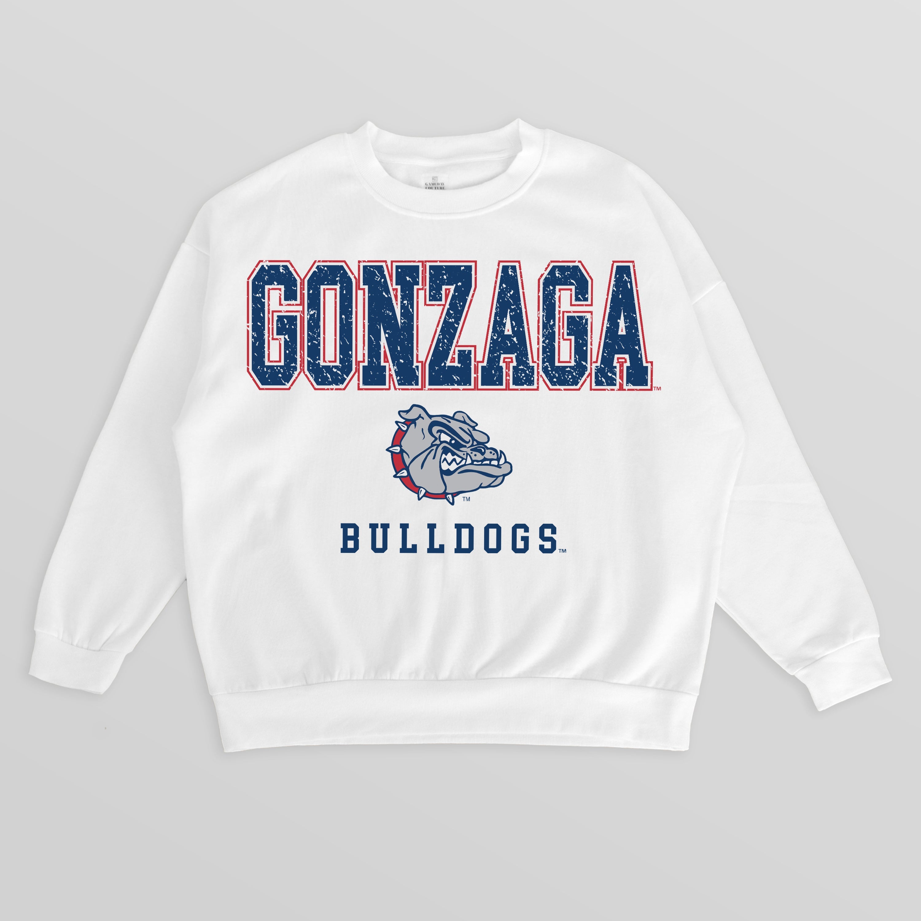 GONZAGA BULLDOGS FREESTYLE PREMIUM FLEECE CREWNECK PULLOVER