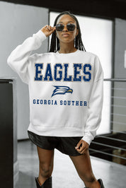 GEORGIA SOUTHERN EAGLES FREESTYLE PREMIUM FLEECE CREWNECK PULLOVER