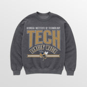 GEORGIA TECH YELLOW JACKETS KICKOFF CLASSIC PREMIUM FLEECE PULLOVER