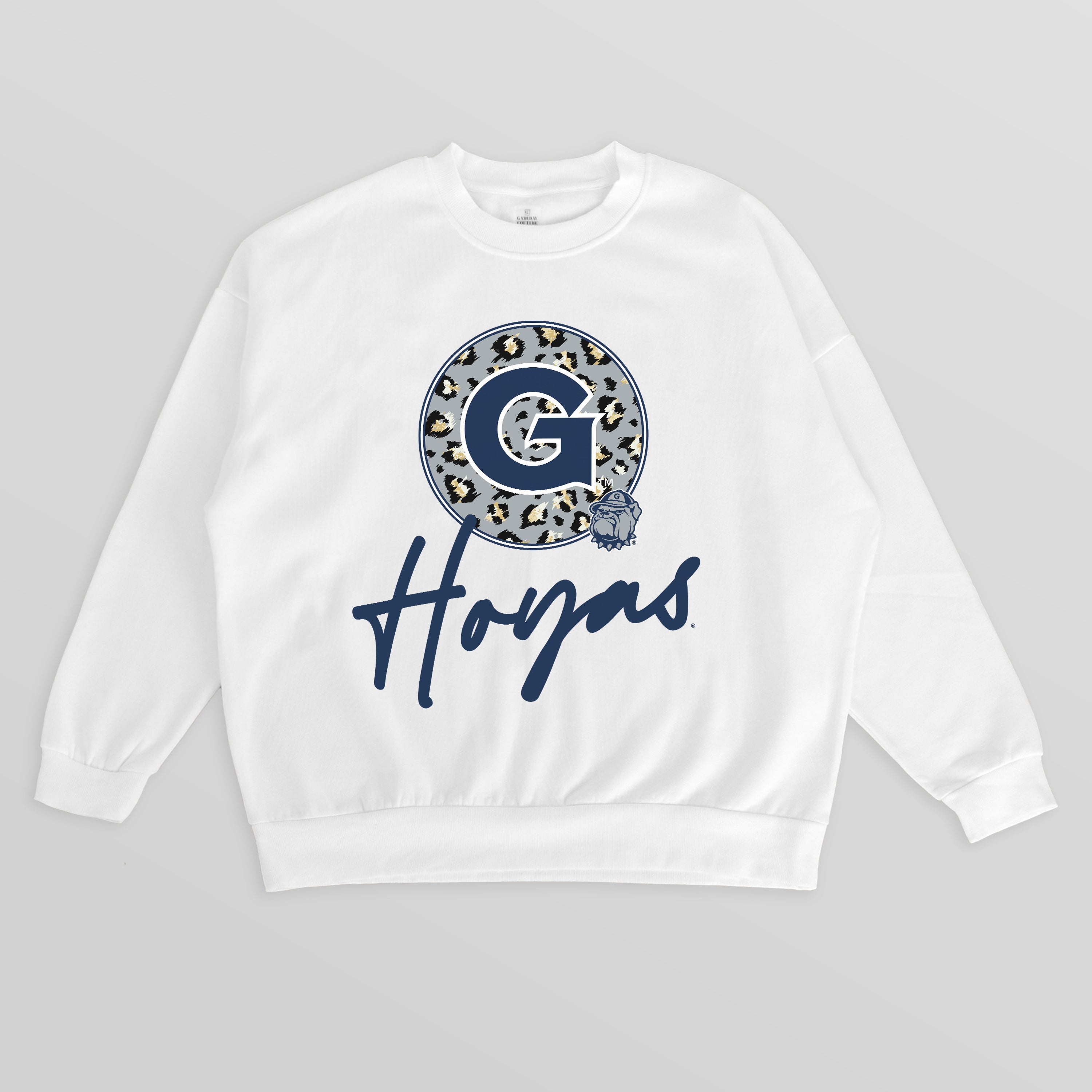 GEORGETOWN HOYAS WILD BREAKTHROUGH PREMIUM FLEECE CREWNECK PULLOVER