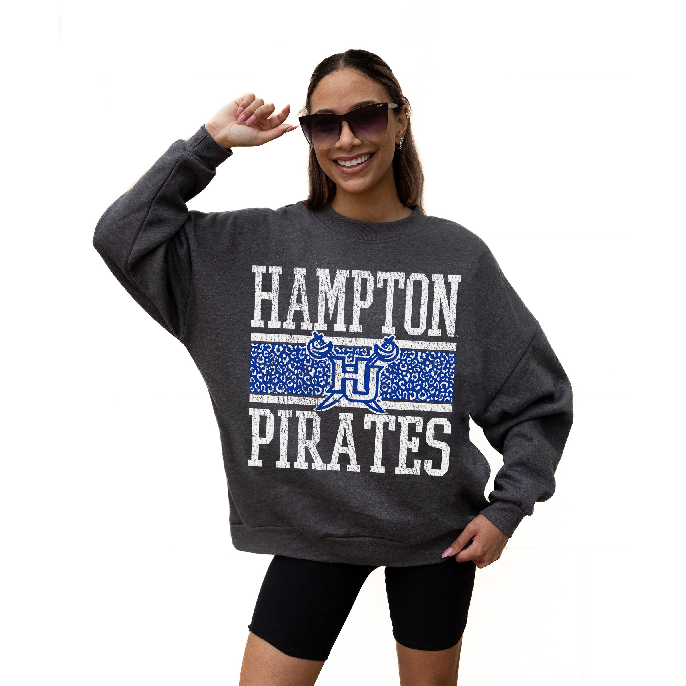 HAMPTON PIRATES Wild Tailgate Fleece Pullover