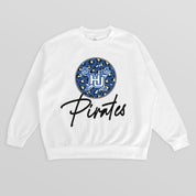HAMPTON PIRATES WILD BREAKTHROUGH PREMIUM FLEECE CREWNECK PULLOVER